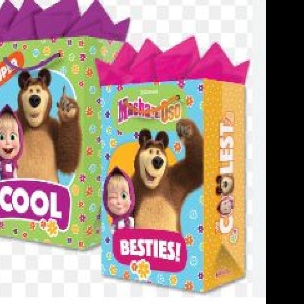 BOLSA CH. MASHA Y EL OSO GRANMARK PZA